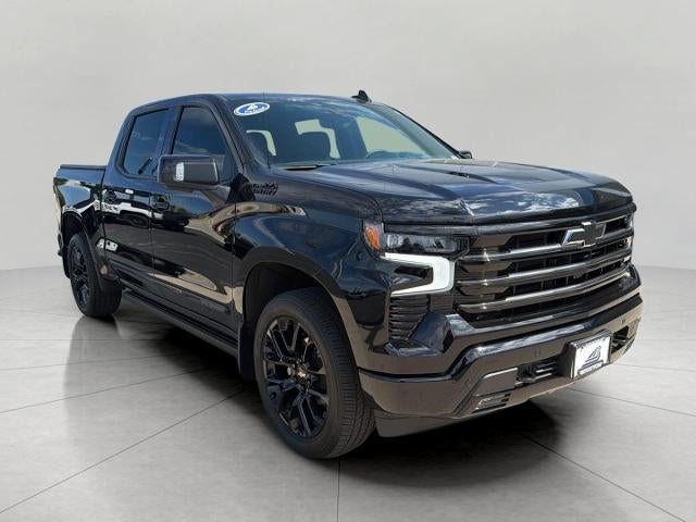 2026 Chevrolet Silverado 1500 High Country in Black — front three-quarter view