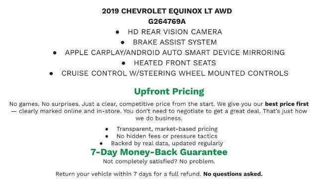 2019 Chevrolet Equinox — side profile view