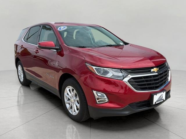 2018 Chevrolet Equinox LT in Cajun Red Tintcoat — front three-quarter view