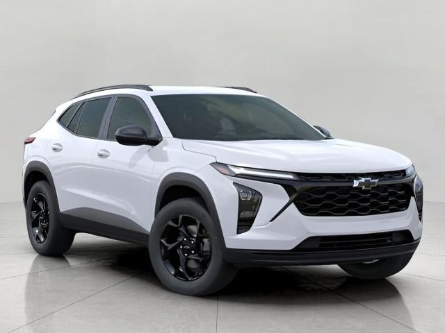 2026 Chevrolet Trax LT in Summit White — front three-quarter view
