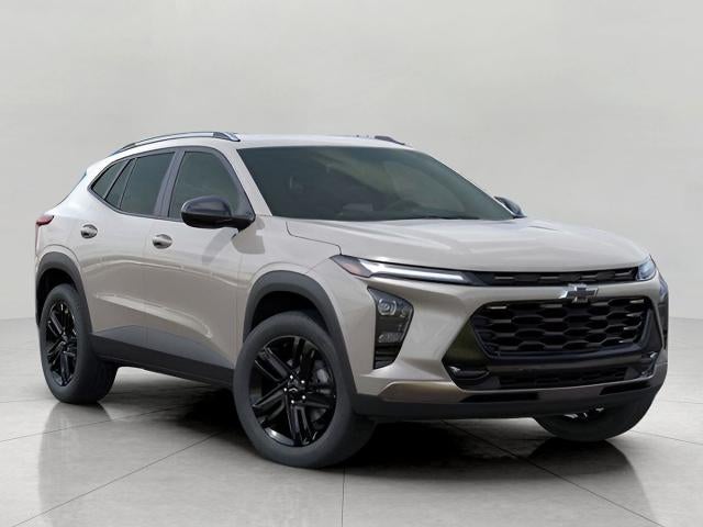 2026 Chevrolet Trax ACTIV in White Sands — front three-quarter view