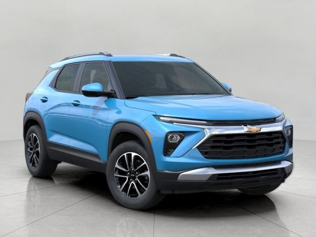 2026 Chevrolet Trailblazer LT in Marina Blue Metallic — front three-quarter view